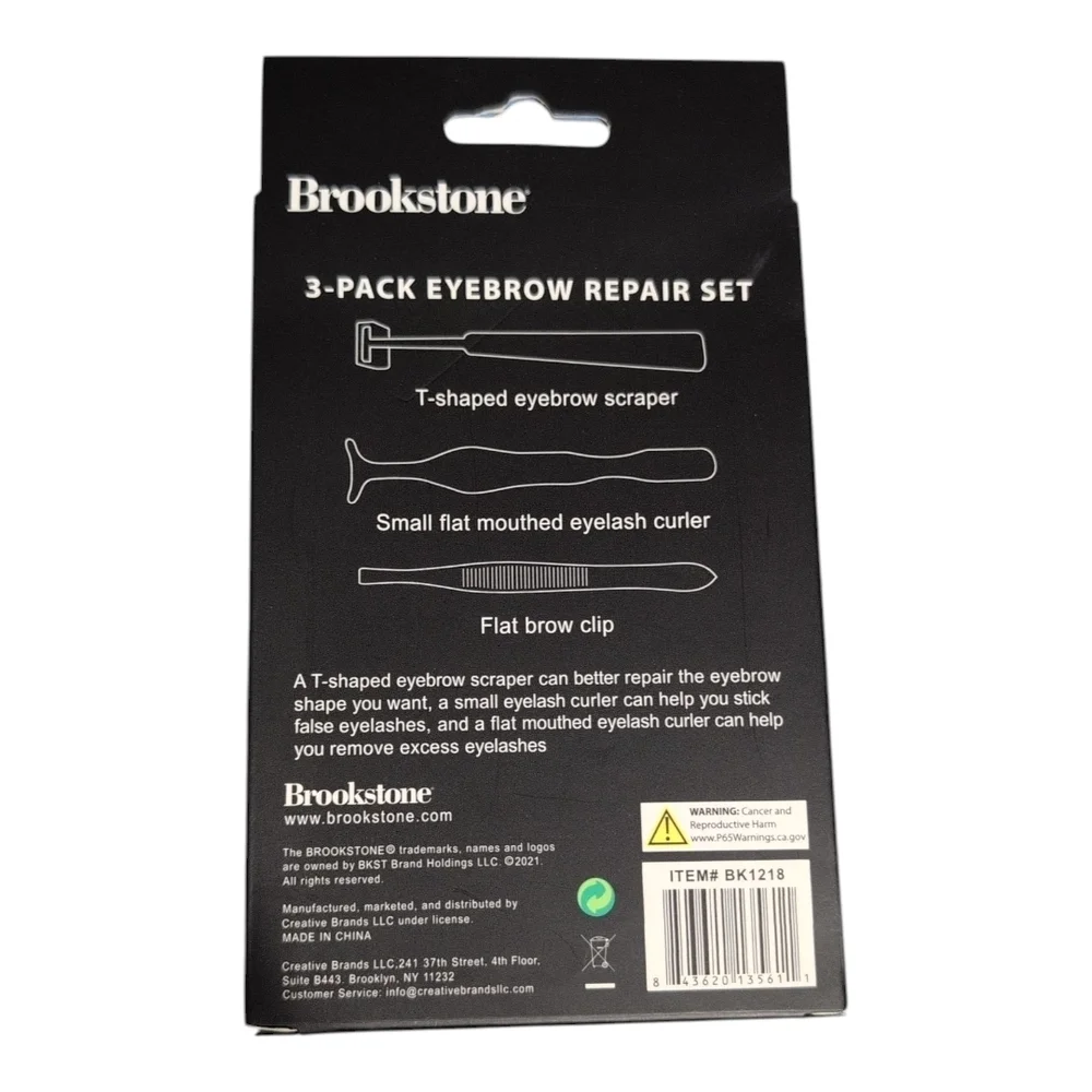 Brookstone compact eyebrow