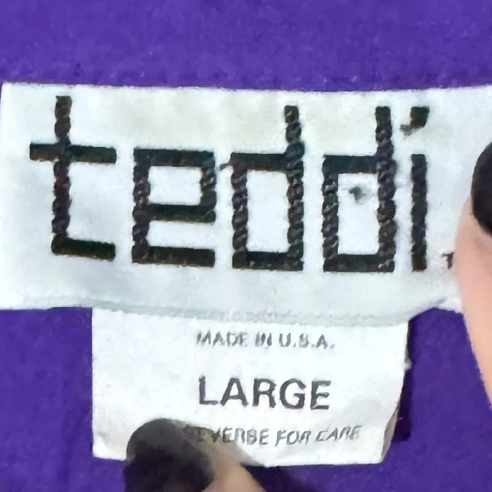 Teddi vintage purple