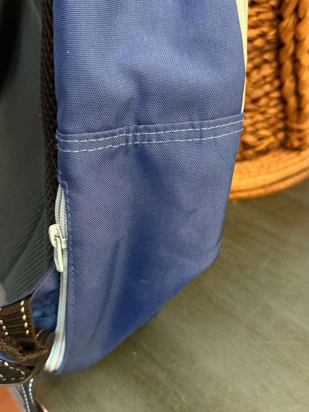 SCOUT pink and blue backpack. Lots of compartments.