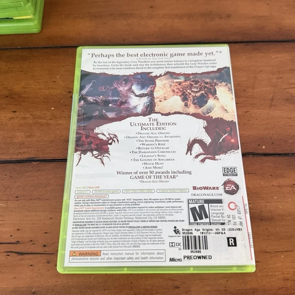 Xbox dragon age