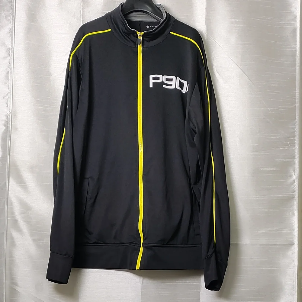 Beachbody P90 Black and Yellow‎ Performance Jacket