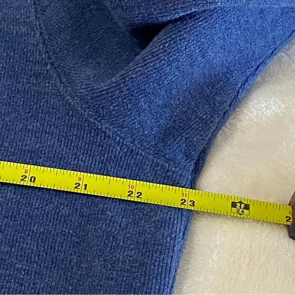 Polo by Ralph Lauren / Blue Quarter Zip Pullover Sweater Size L