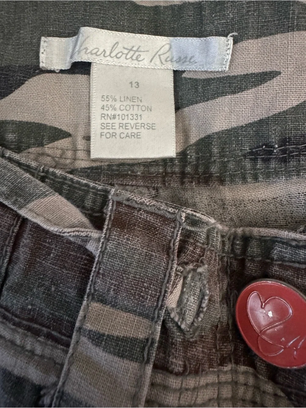 Charlotte Russe y2k gently bermuda