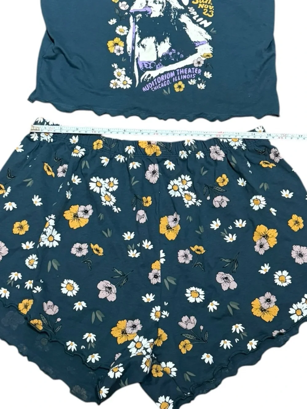 Janis Joplin navy camisole