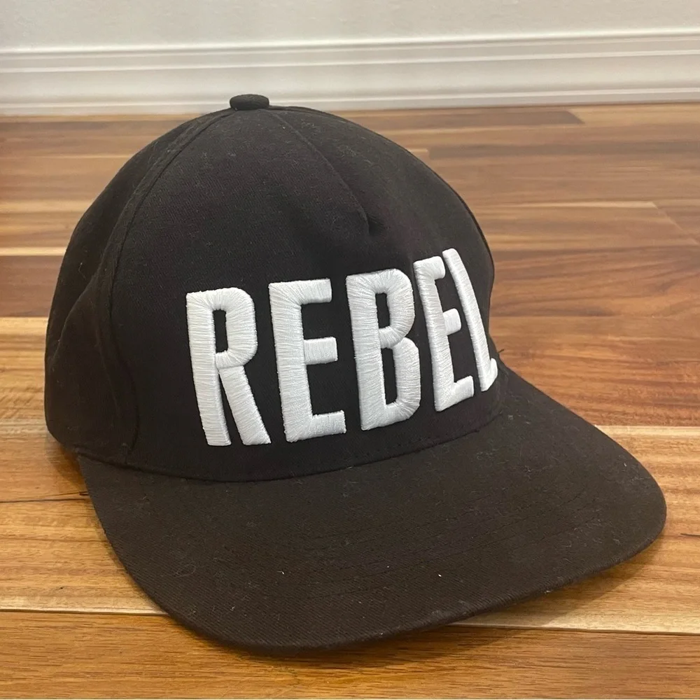 Disney Parks Star Wars Black Rebel Baseball Hat Authentic Youth Size Snap Back