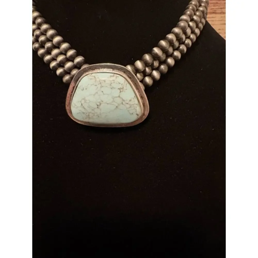 Lunar Deer western turquoise