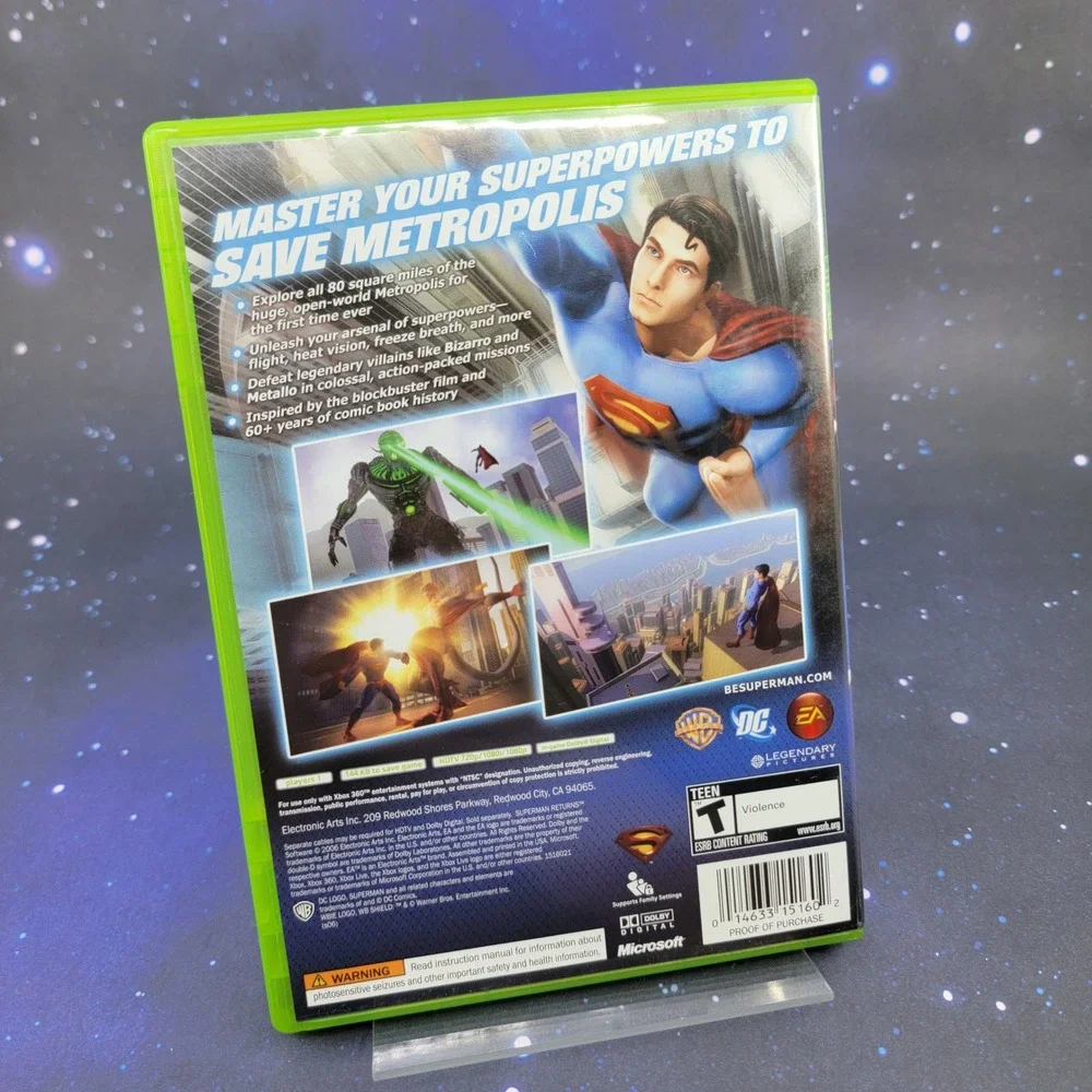 Xbox 360 superman returns