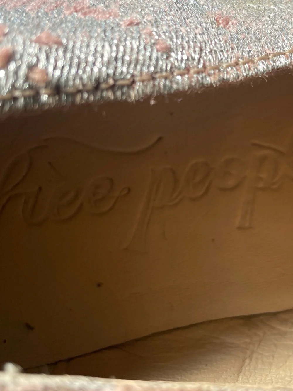 Free People slip platform