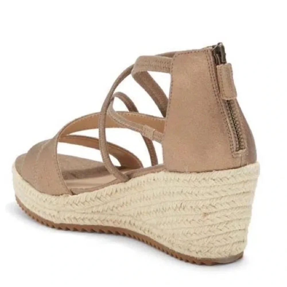Eileen Fisher espadrille wedge