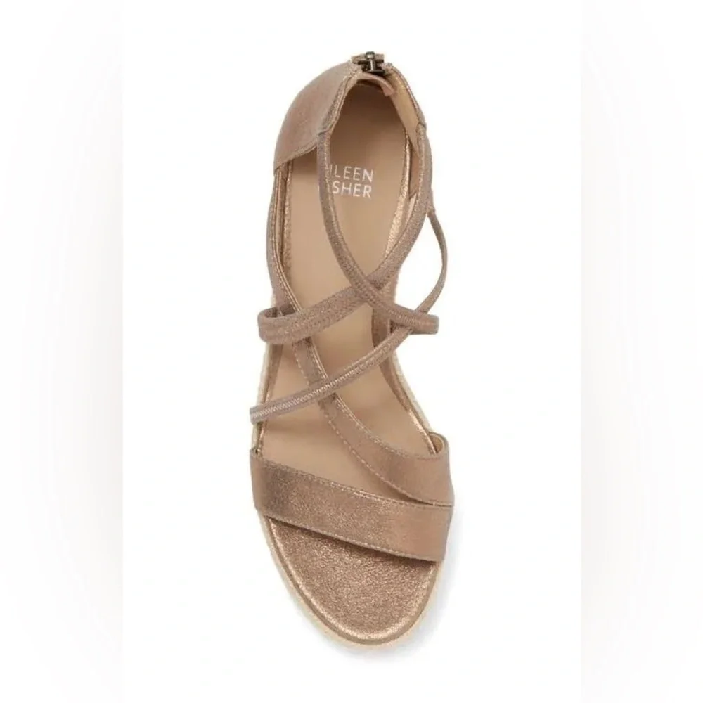 Eileen Fisher espadrille wedge