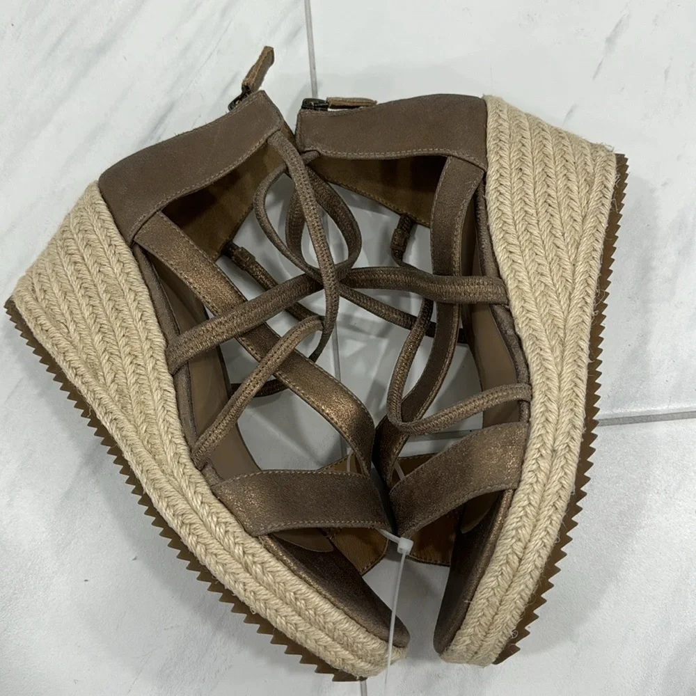 Eileen Fisher espadrille wedge