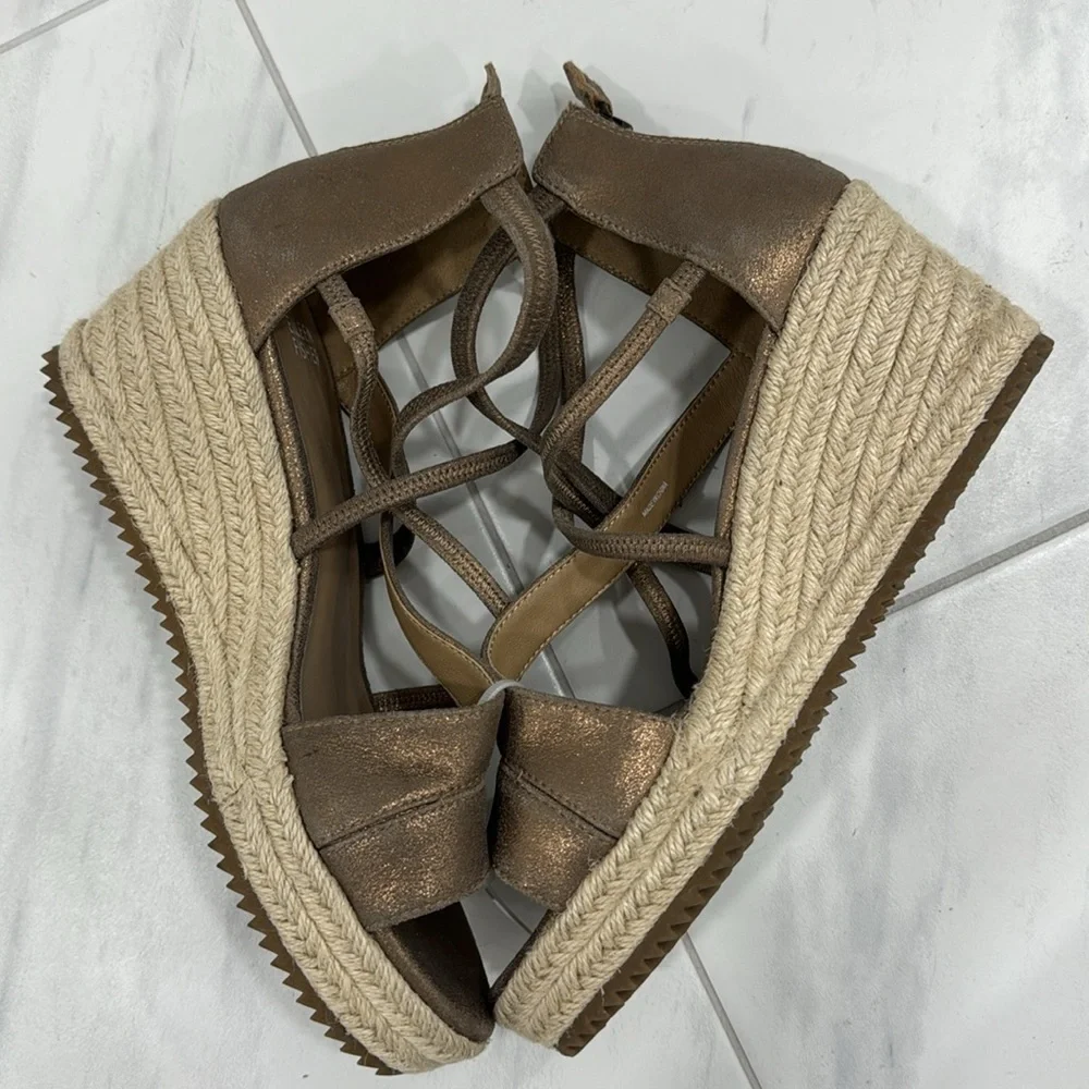 Eileen Fisher espadrille wedge
