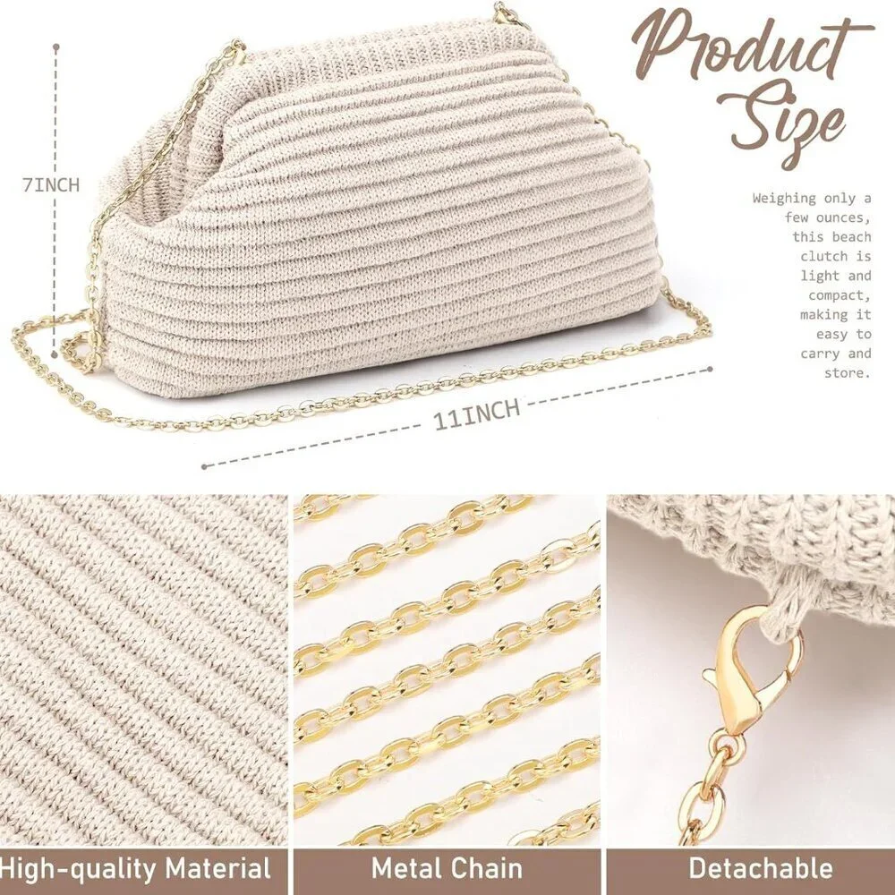 N/A crochet clutch