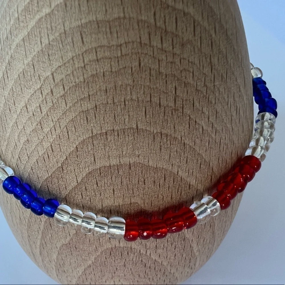 Hand Crafted stretch beaded