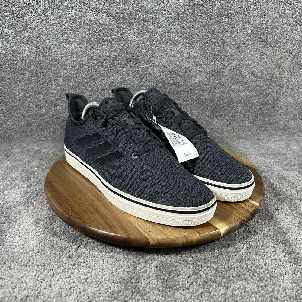 Adidas True Chill DA9852 Mens Sz 10.5 Carbon Black Ortholite Casual Skate Shoes