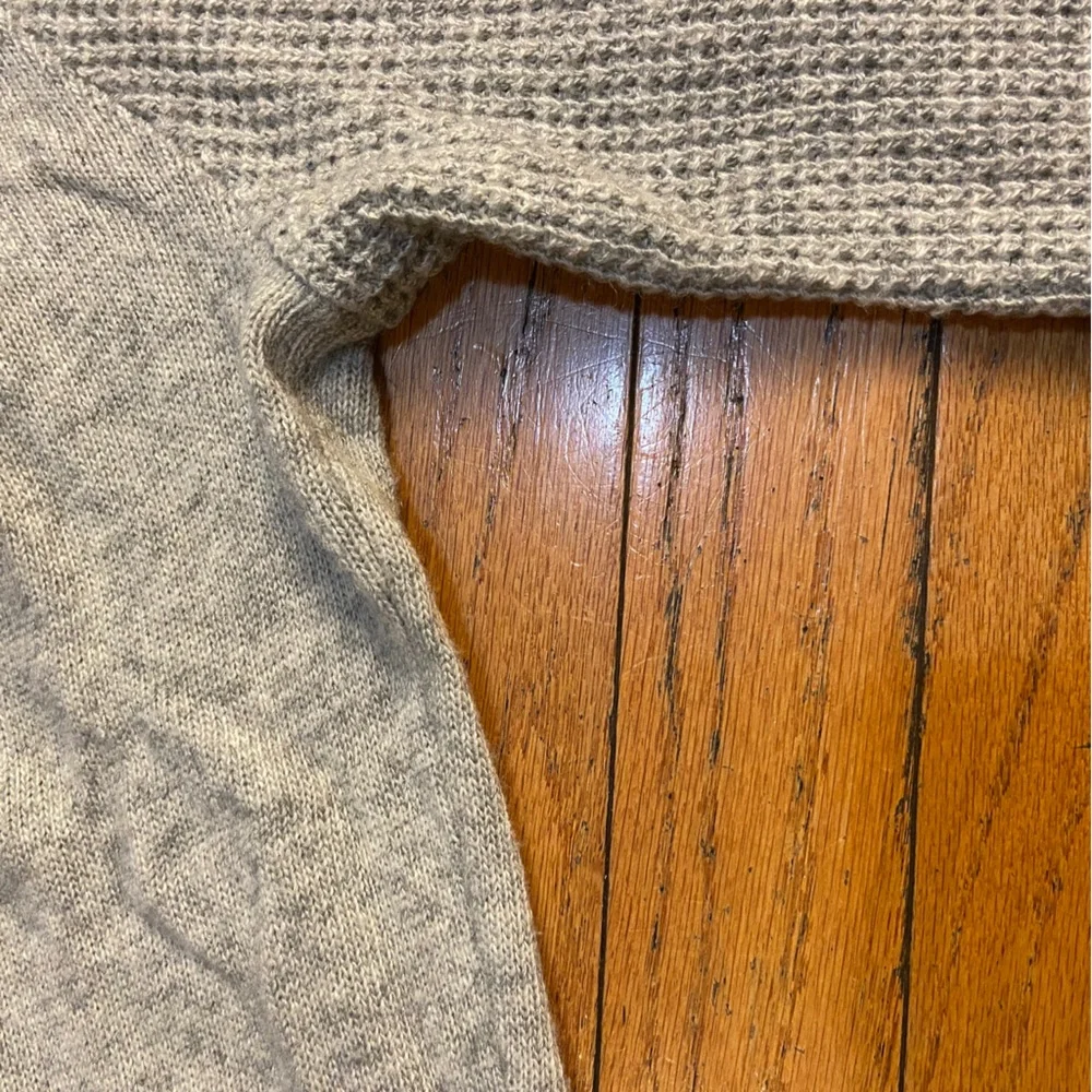 J. Crew Wool-blend Waffle sweater