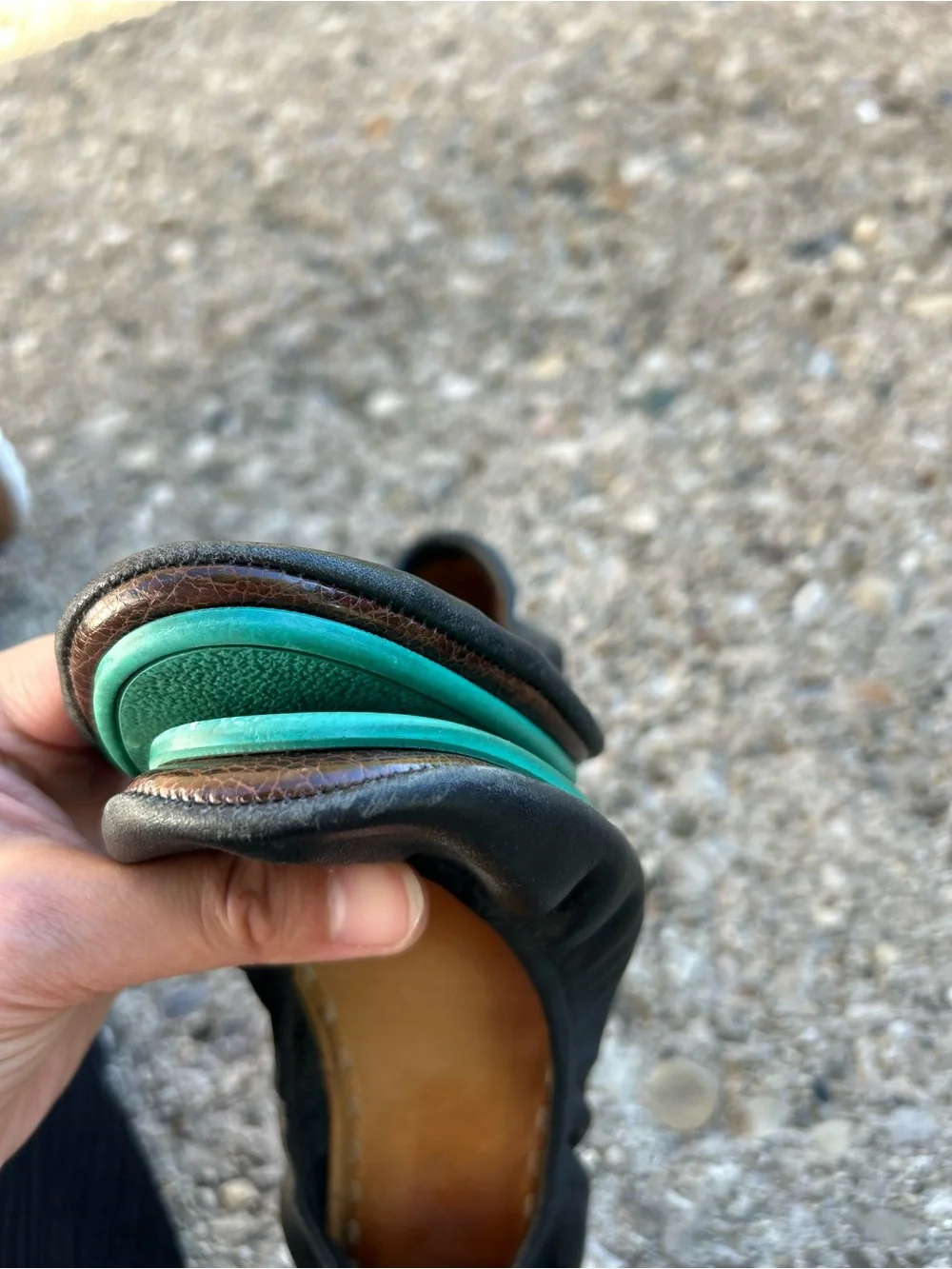 Tieks wear insole design