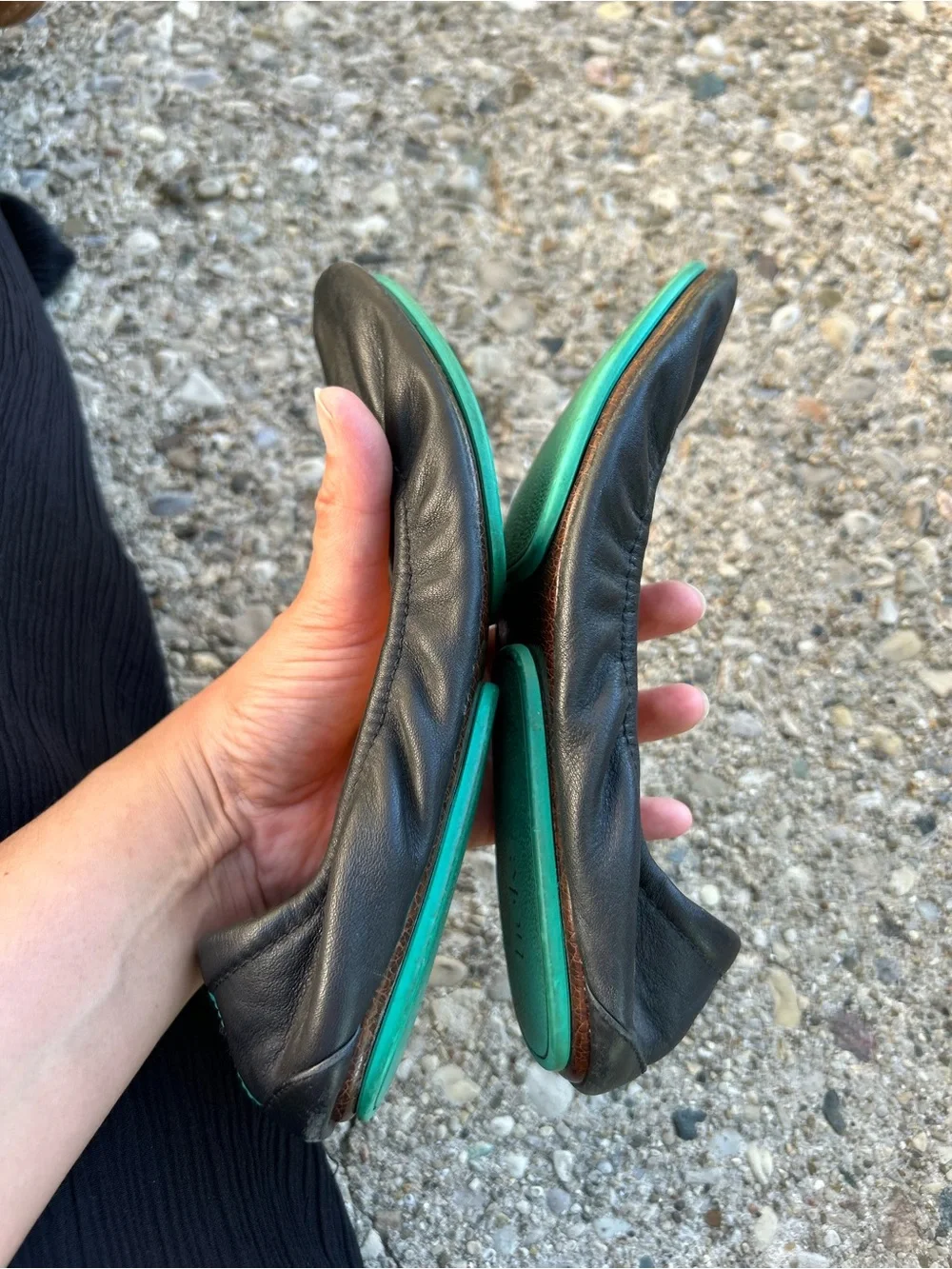 Tieks design heel ballet