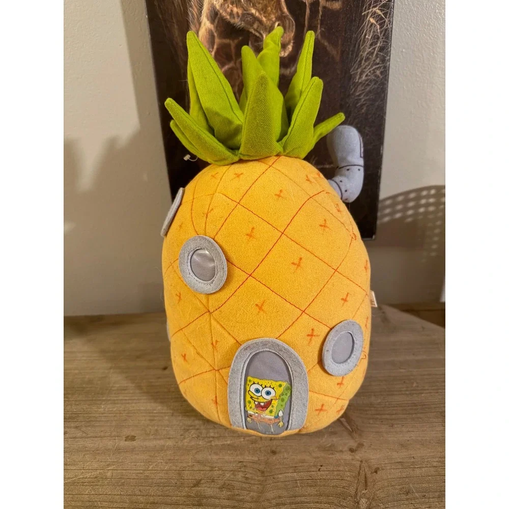 Vintage 2002‎ Nanco SpongeBob SquarePants Pineapple House Plush Toy Nickelodeon