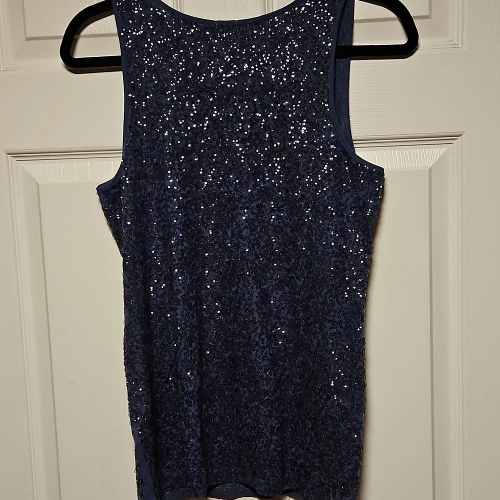 J. Crew Sequin Tank Top