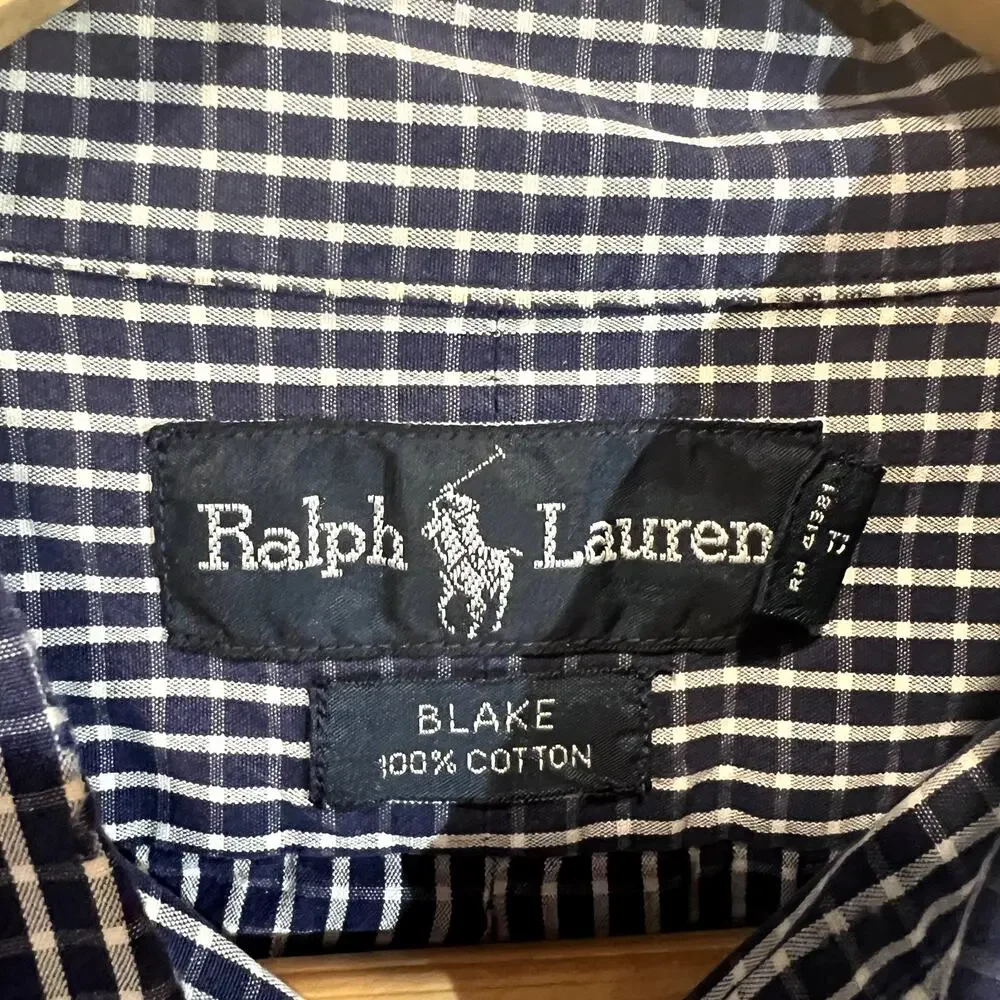 Ralph Lauren business button hem