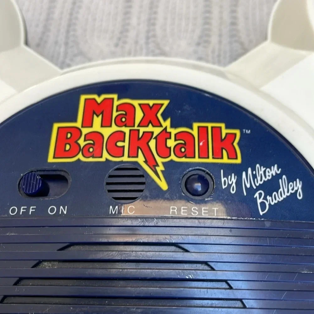 Milton Bradley max backtalk