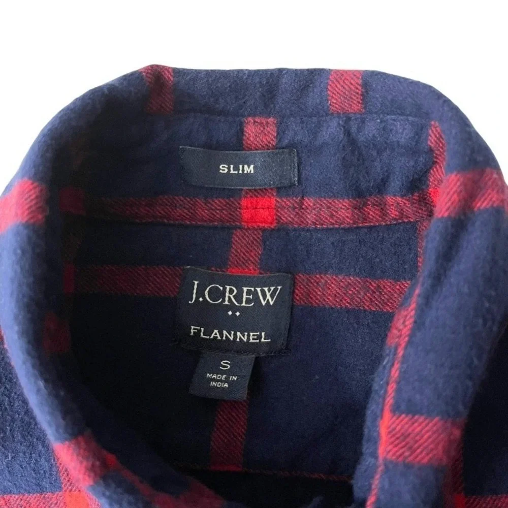 J. Crew lumberjack americana fabric