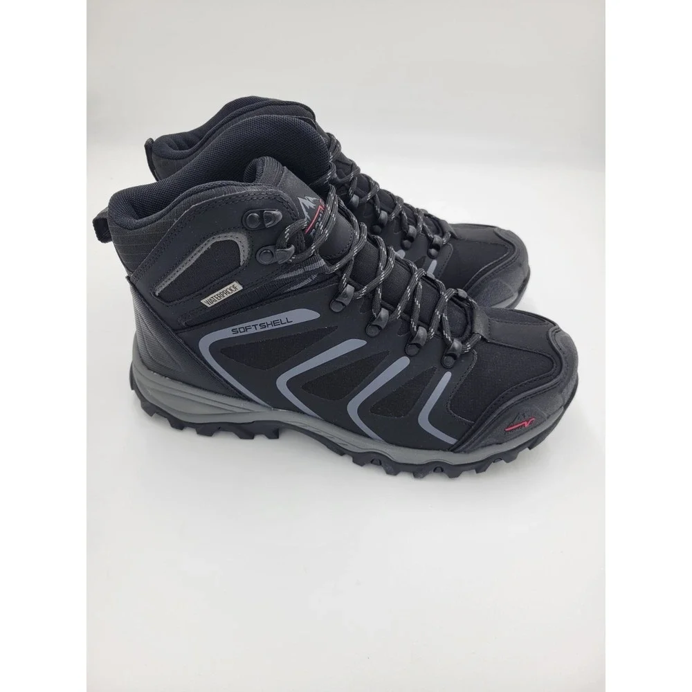 NORTIV‎ 8 Men's Steel Toe Ankle Work Boots Outdoor Safety Waterproof New Sz 9