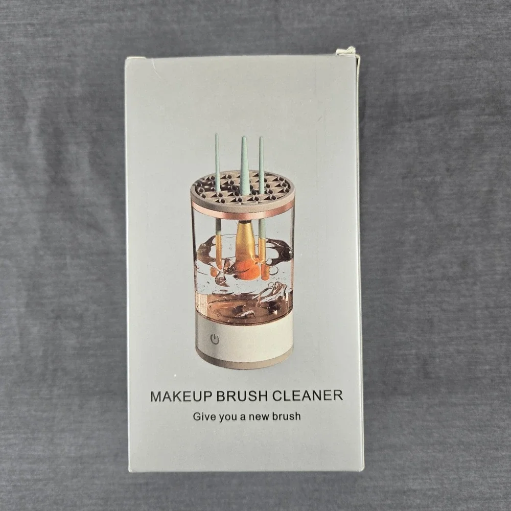 Electric Makeup Brush Cleaner Machine Automatic Spinner USB Powered NEW