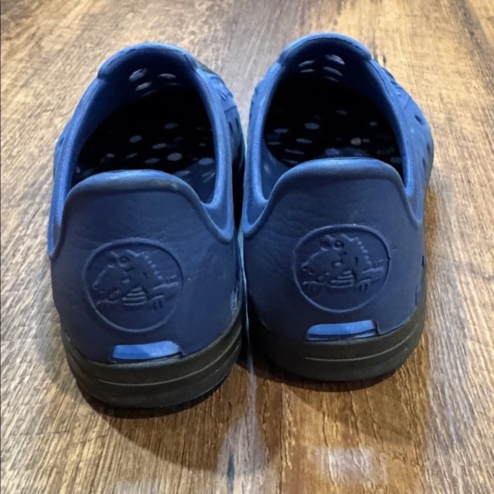 CROCS Blue Water Shoes Kids 12c Slip‎ On Lighweight Pool Beach Grip Sole Summer