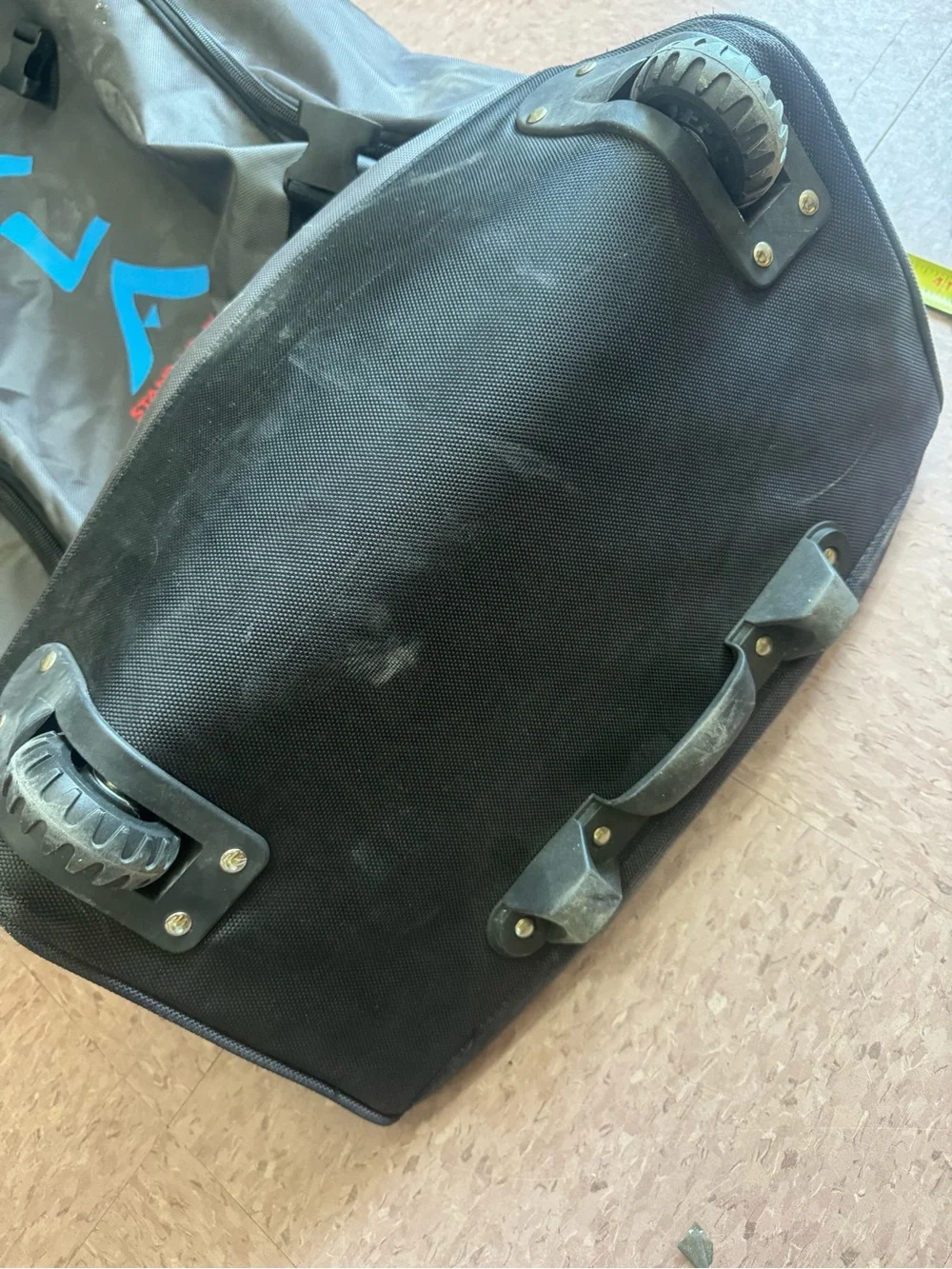 hala gray duffel
