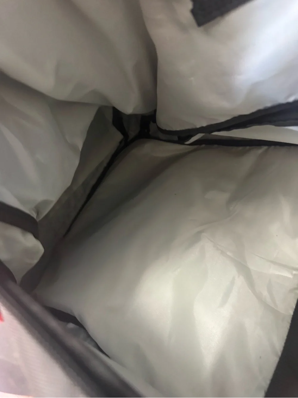 hala gray duffel