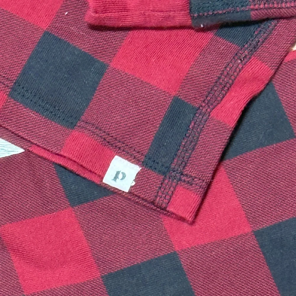 Pact plaid red