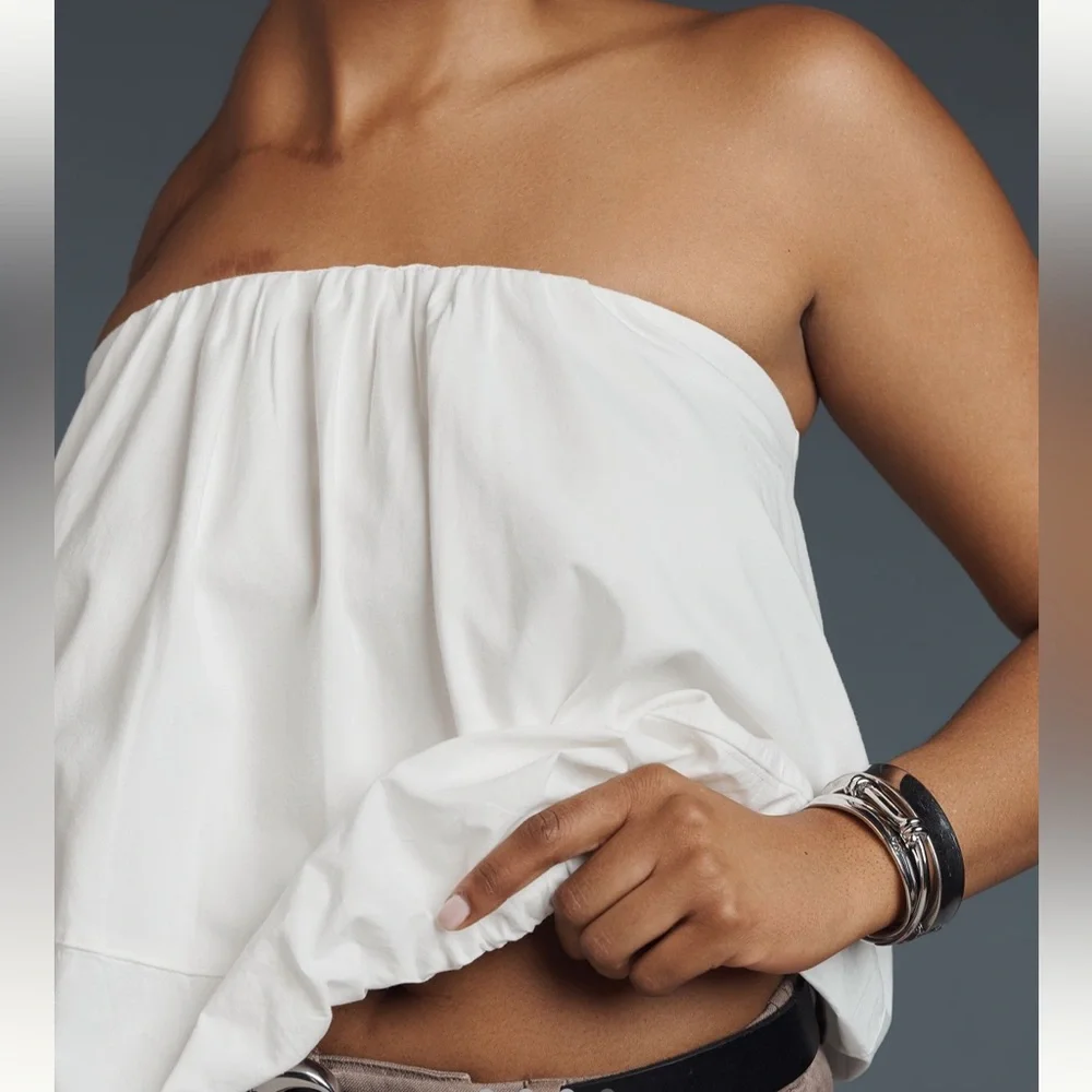 Anthropologie maeve strapless