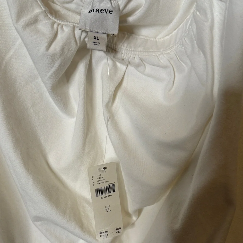Anthropologie maeve strapless
