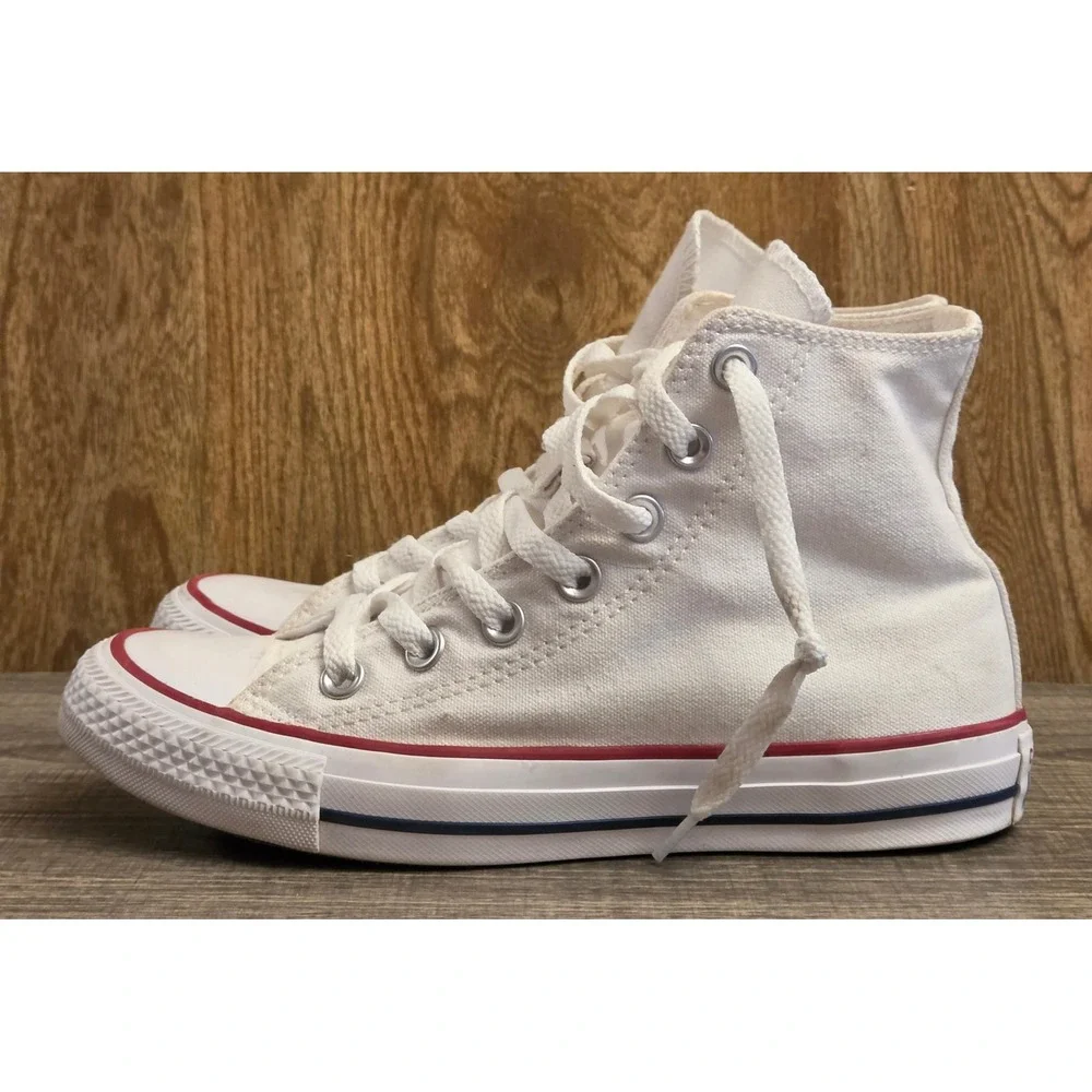 Converse Allstar High Top Shoes Sneakers Womens Size 6 White