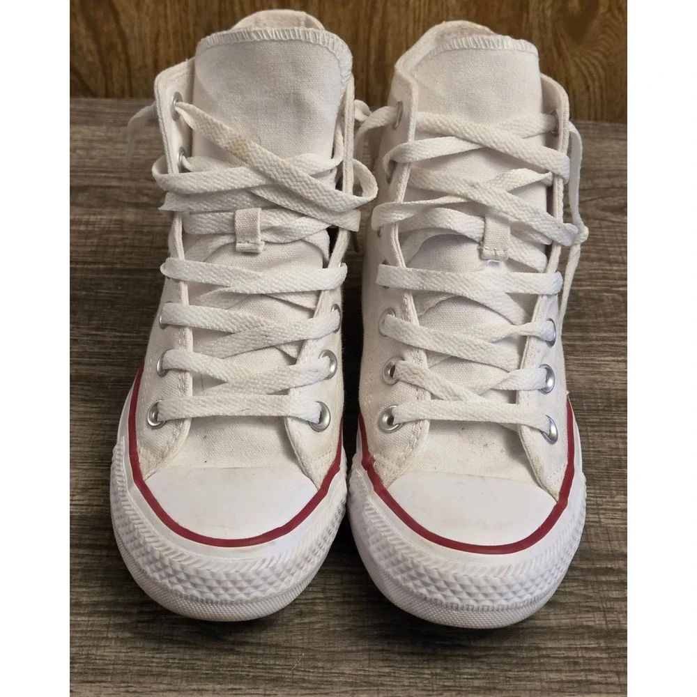 Converse Allstar High Top Shoes Sneakers Womens Size 6 White