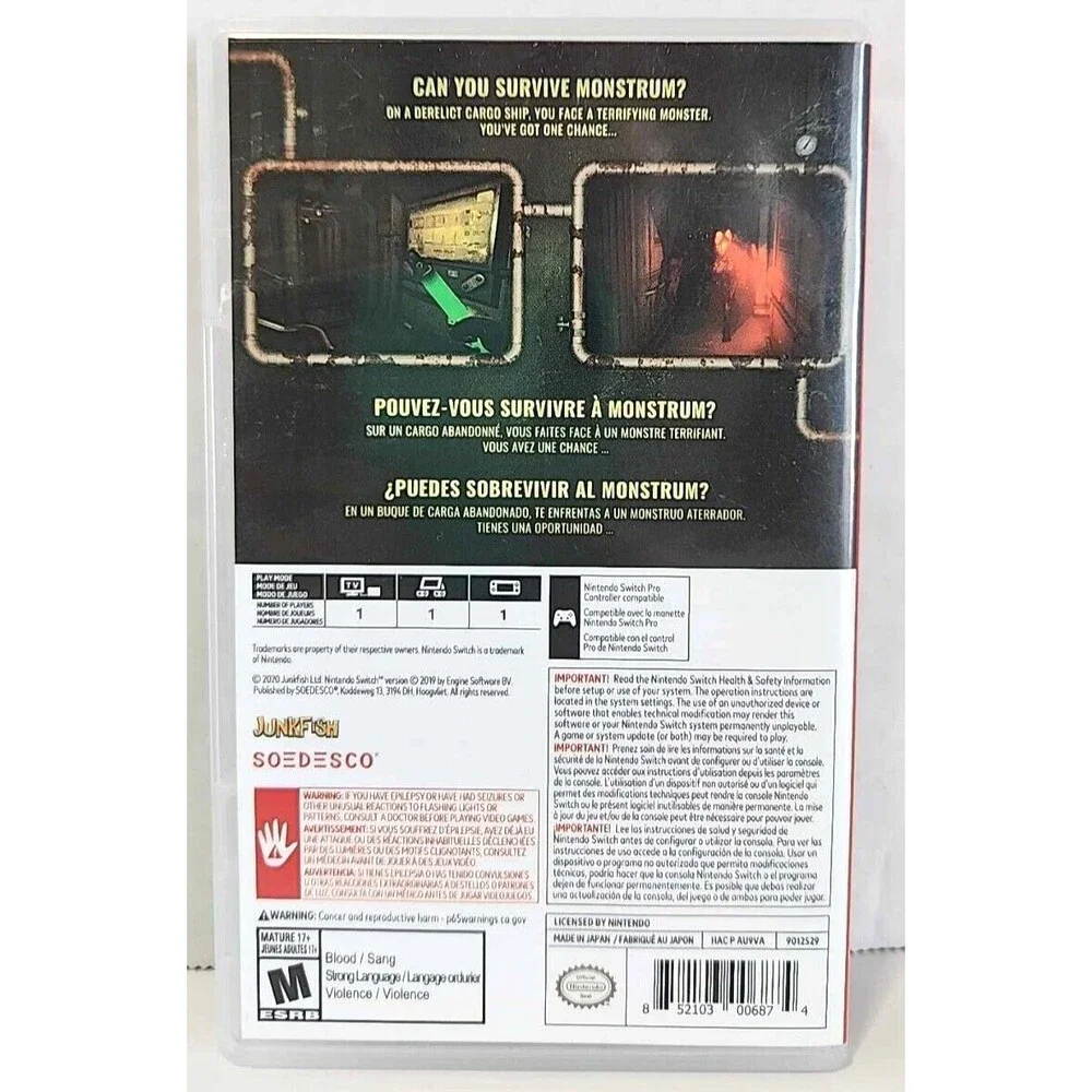 Nintendo item manual look