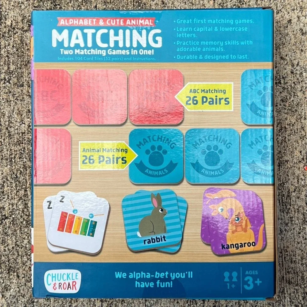 Chuckle & Roar matching game