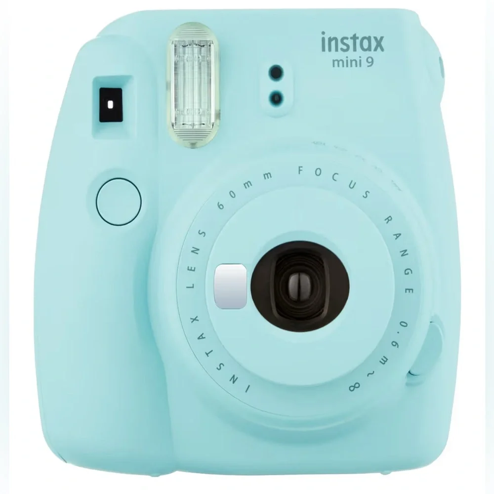 Fujifilm Instax Mini 9 Instant Camera – Ice Blue
