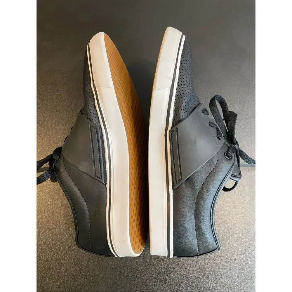 Puma black leather