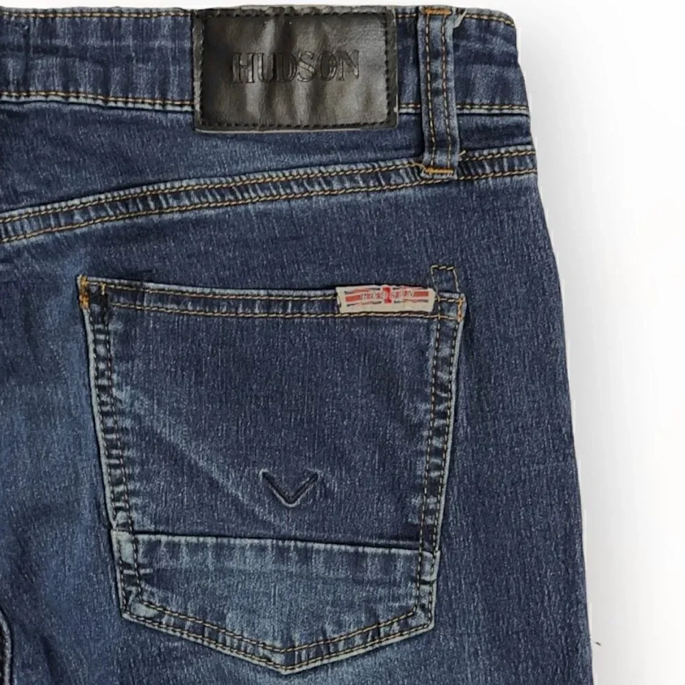 Hudson Mid Rise Straight Leg Ankle Jeans Girls Sz 14
