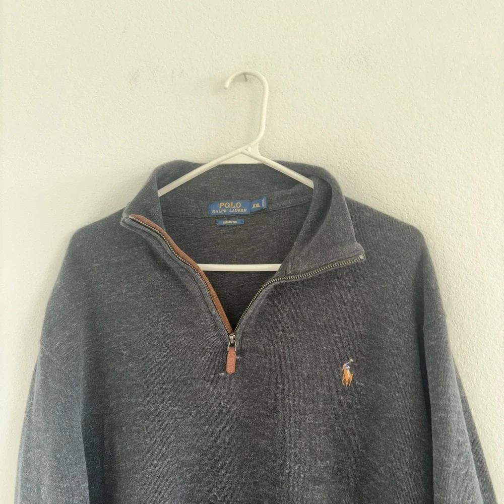 Polo Ralph Lauren Estate-Rib Quarter-Zip Pullover