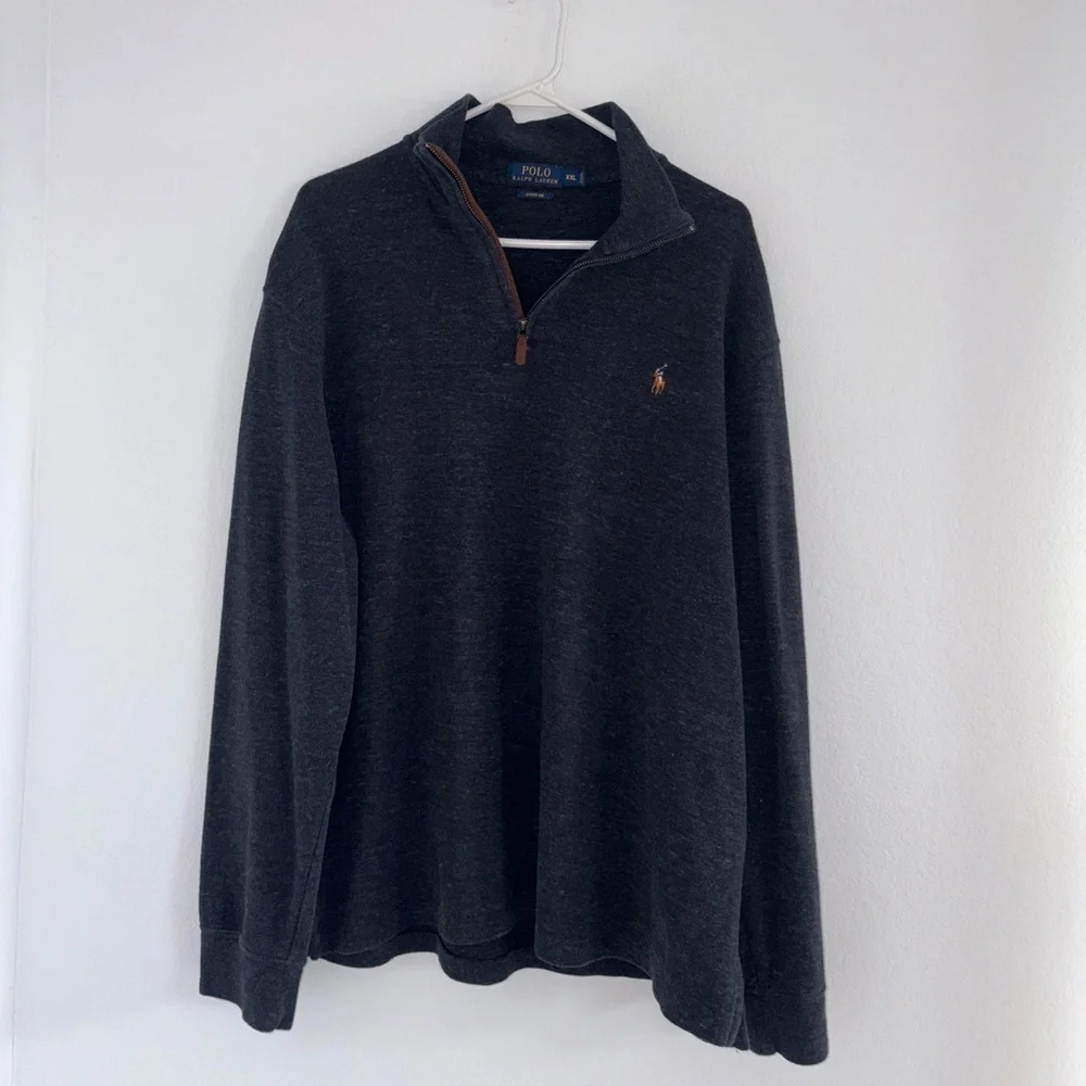 Polo Ralph Lauren Estate-Rib Quarter-Zip Pullover