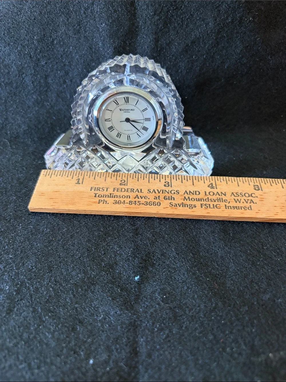 Waterford crystal mantel