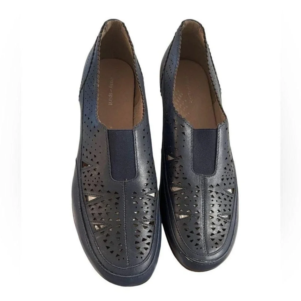 NWT Easy Spirit leather upper Duff Casual‎ Slip-ons size 11
