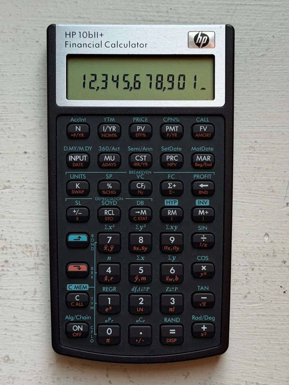 HP Financial Calculator - Black