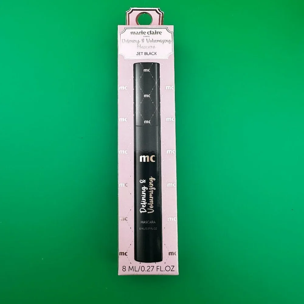 MARIE CLAIRE PARIS- DELINING & VALUMIZING MASCARA - JET BLACK, EXP: 07/24/2027