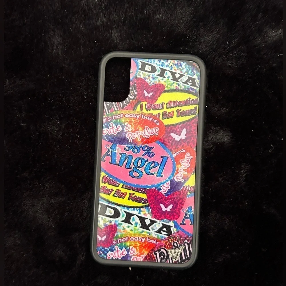 Wildflower Sticker Pattern iPhone X/Xs Case