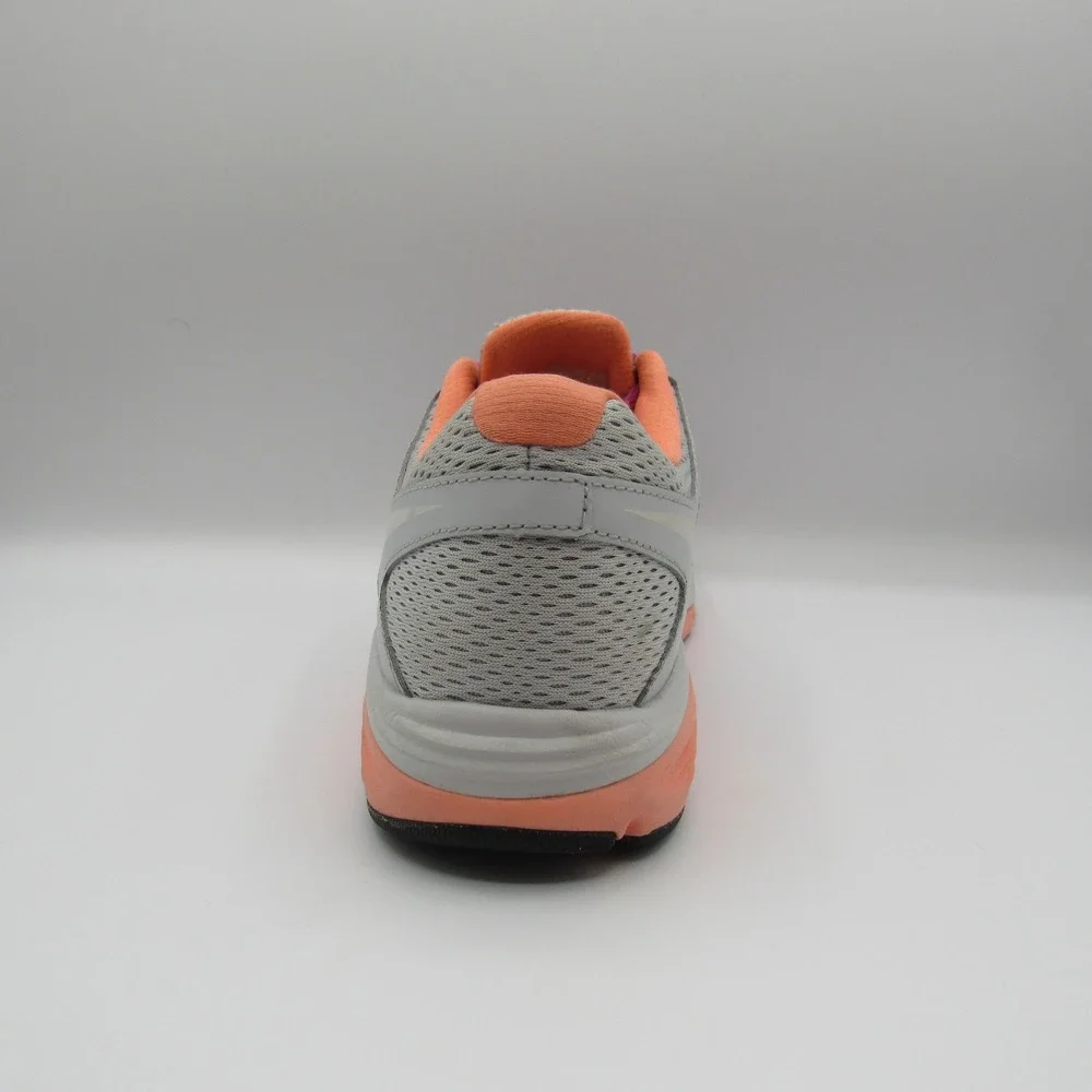 Nike Dual Fusion ST 2 Running Shoes Womens 9.5 Grey Pink Peach  599564-003